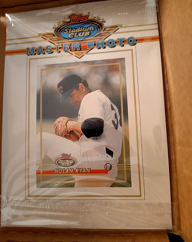 1993 Topps Stadium Club Master Photo Nolan Ryan — front