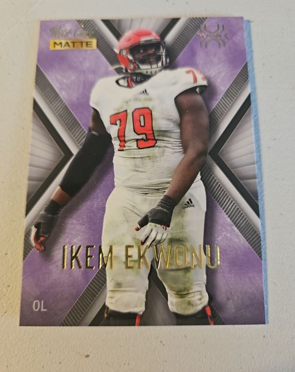 2022 Wild Card Matte X-Plode #MXP-20 Ikem Ekwonu — front
