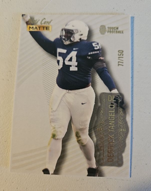 2022 Wild Card Matte #MB-34 Derrick Tangelo — front