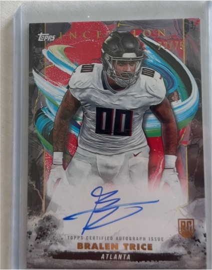 2024 Topps Inception #RA-BRT Bralen Trice — front