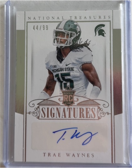 2015 Panini National Treasures #44 Trae Waynes — front