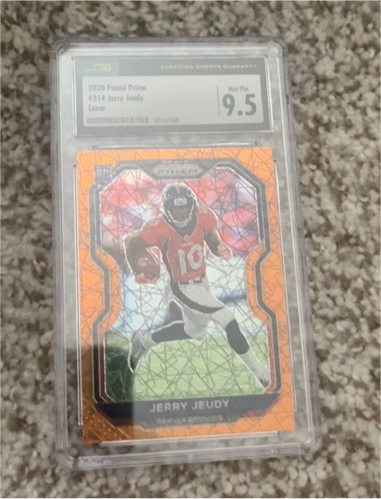 2020 Panini Prizm #314 Jerry Jeudy — front