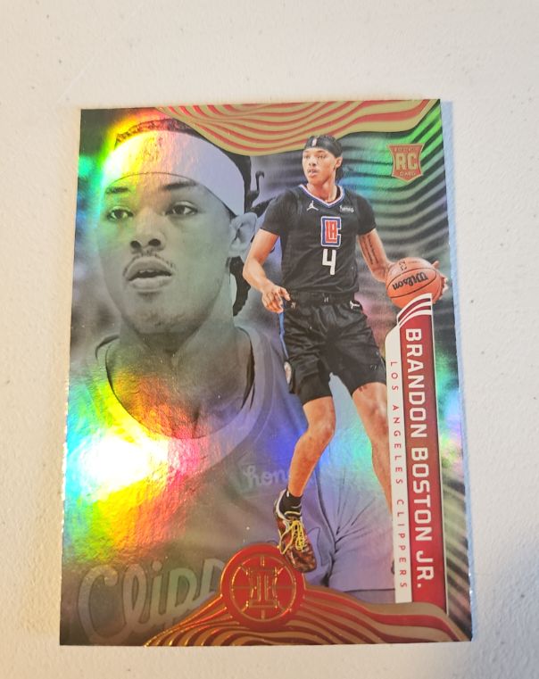 2021-22 Panini Illusions #193 Brandon Boston Jr. — front