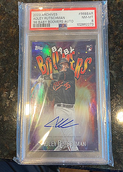 2023 Topps Archives #98BBAR Adley Rutschman — front