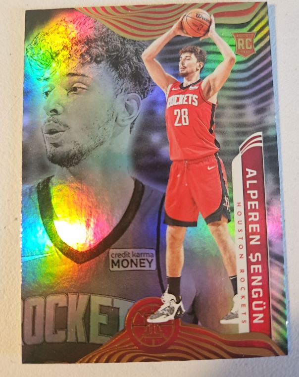 2021-22 Panini Illusions #166 Alperen Sengun Rookie Card — front