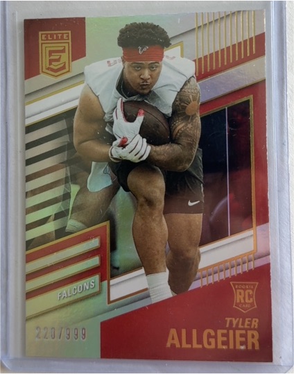 2022 Panini Donruss Elite #113 Tyler Allgeier — front
