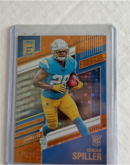 2022 Donruss Elite #109 Isaiah Spiller — front