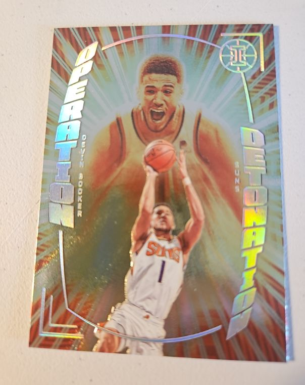 2021-22 Panini Illusions #30 Devin Booker Operation Detonation — front