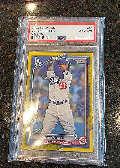 2024 Bowman #40 Mookie Betts — front