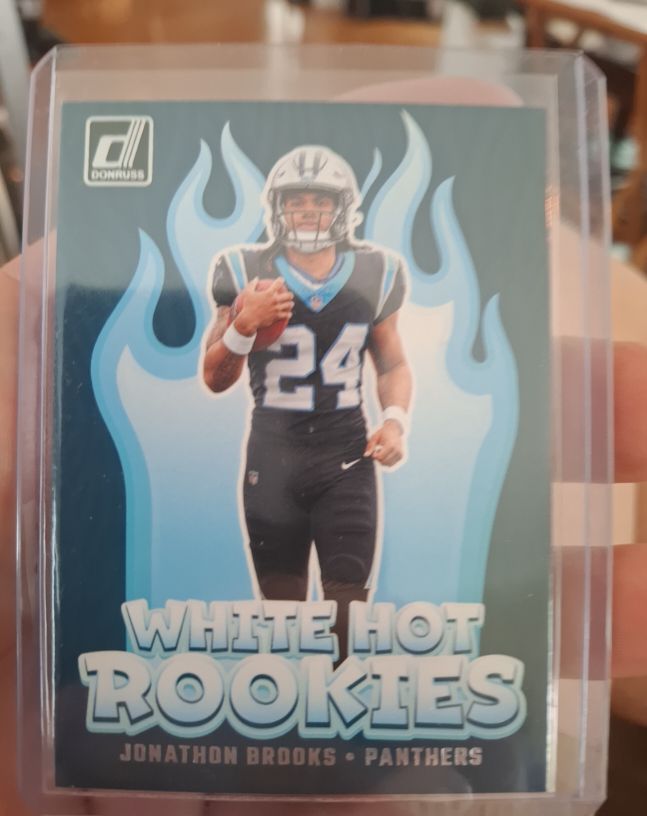 2024 Donruss #WH6 Jonathon Brooks White Hot Rookies — front