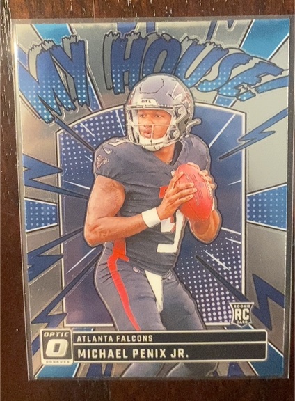 2024 Panini Donruss Optic #7 Michael Penix Jr. My House! Rookie Card — front