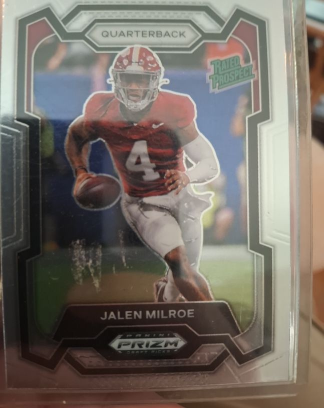 2024 Panini Prizm Draft Picks #122 Jalen Milroe — front