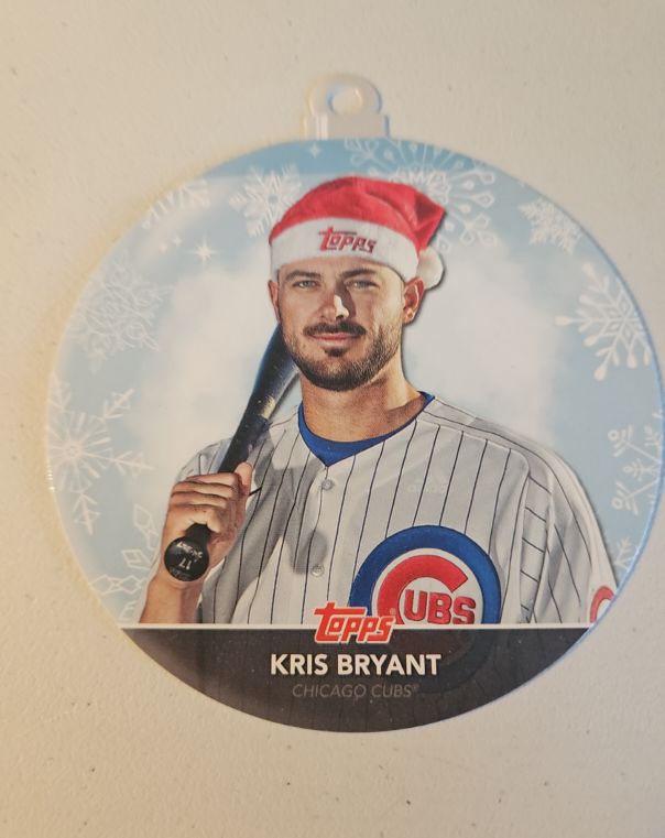 2020 Topps Holiday #WHO-KB Kris Bryant Chicago Cubs — front