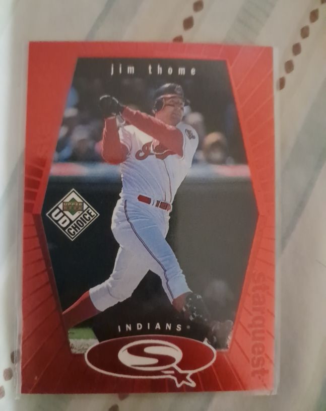 1999 Upper Deck Choice StarQuest #SQ30 Jim Thome — front