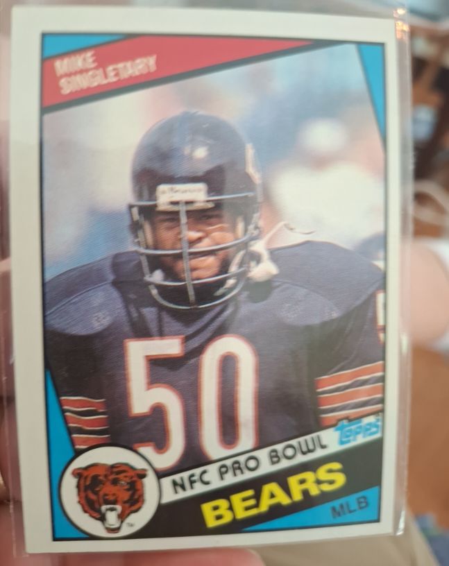 1984 Topps #232 Mike Singletary — front