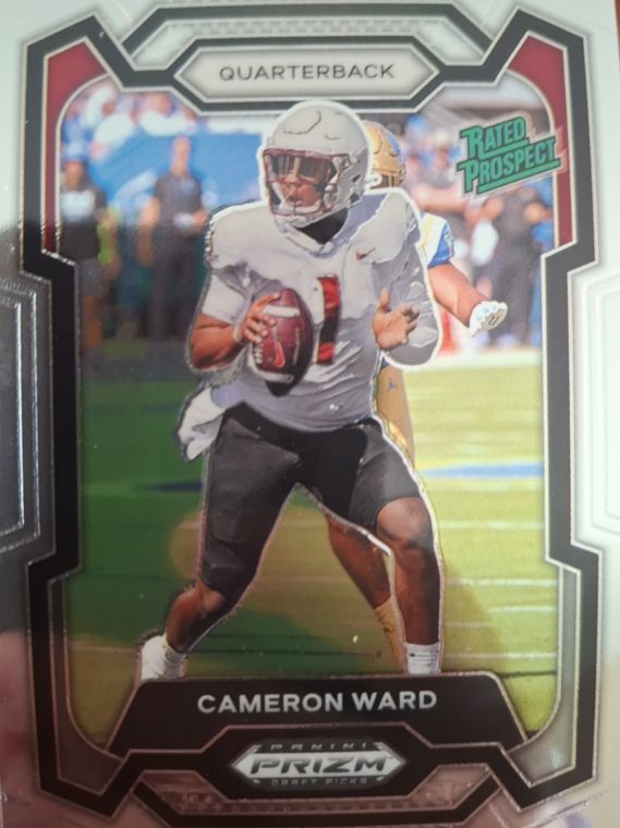 2024 Panini Prizm Draft Picks #199 Cameron Ward — front