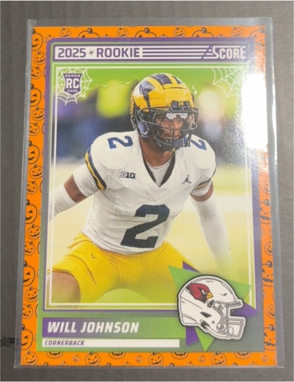 2025 Panini Score A Treat #11 Will Johnson — front