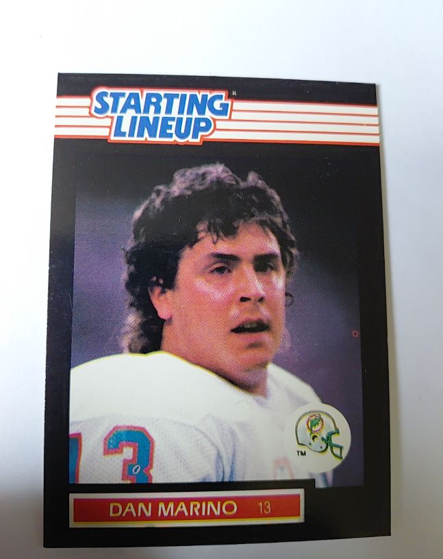 1988 Kenner Starting Lineup #1st Dan Marino — front