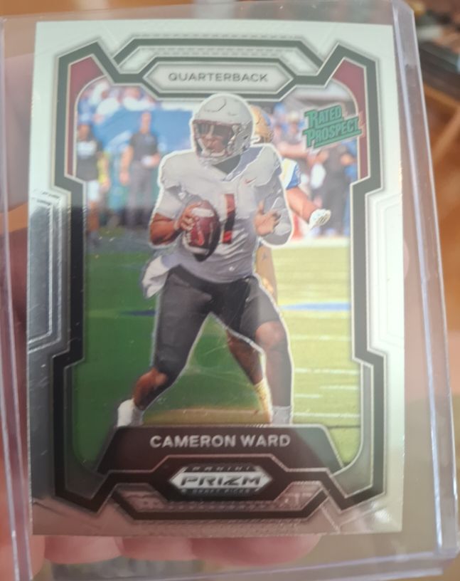 2024 Panini Prizm Draft Picks #199 Cameron Ward — front