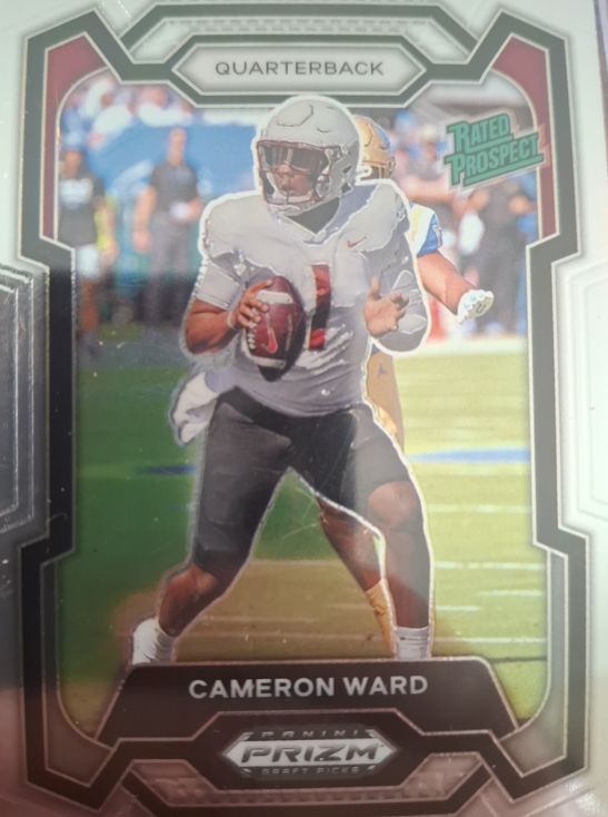 2024 Panini Prizm Draft Picks Cameron Ward — front