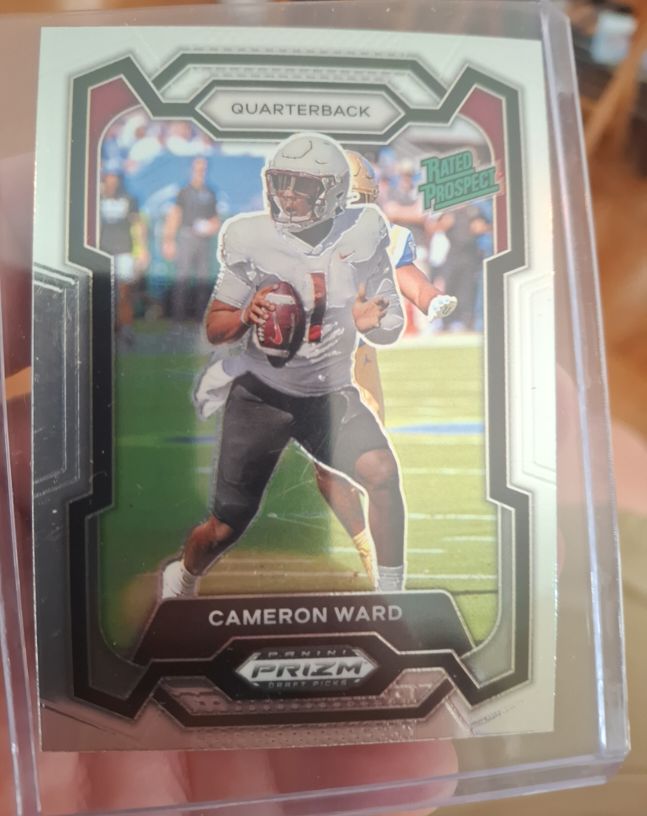 2024 Panini Prizm Draft Picks #199 Cameron Ward — front