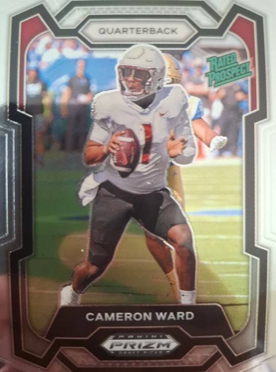 2024 Panini Prizm Draft Picks #199 Cameron Ward — front