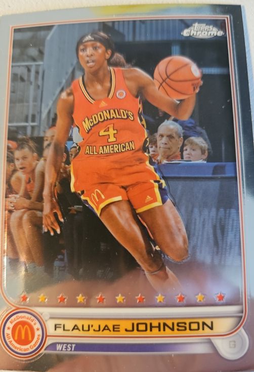 2022 Topps Chrome McDonald's All American #45 Flau'jae Johnson — front