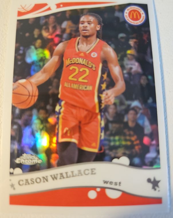 2022 Topps Chrome McDonald's All American #2K6-5 Cason Wallace — front