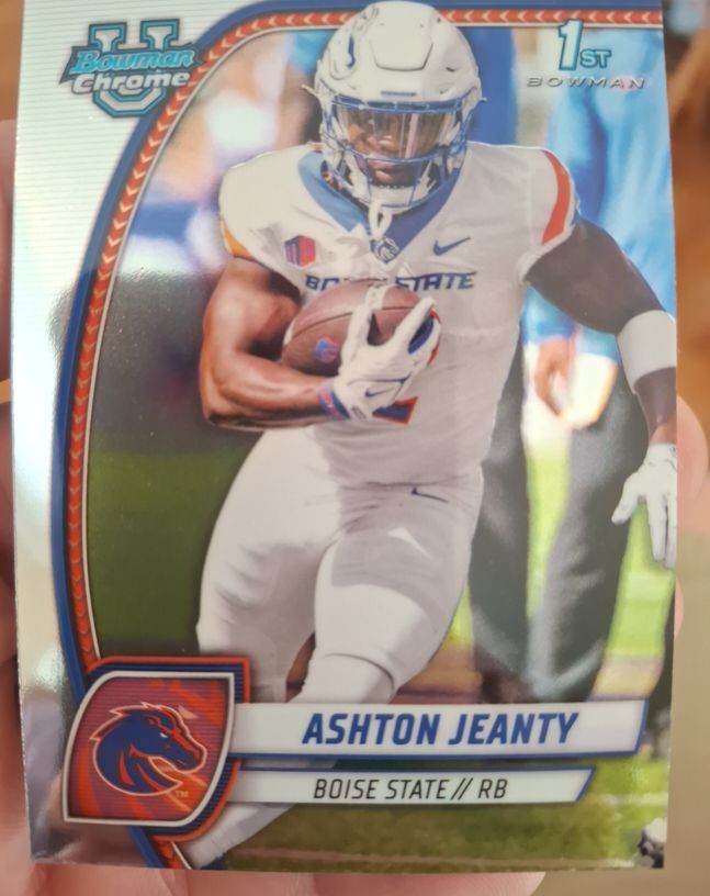 2024 Bowman University Chrome #17 Ashton Jeanty — front