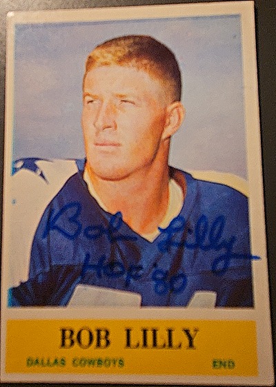 1964 Philadelphia Football #48 Bob Lilly — front