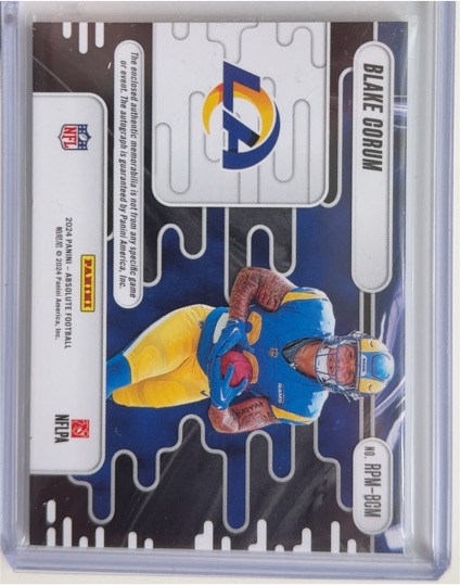 2023 Panini Absolute Football #10 Blake Corum — front