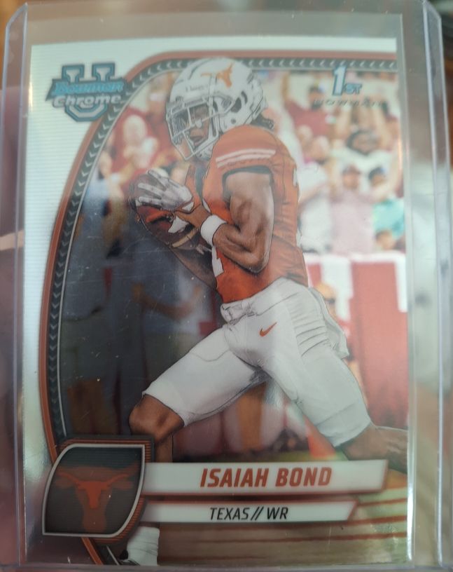 2024 Bowman University Chrome #60 Isaiah Bond — front