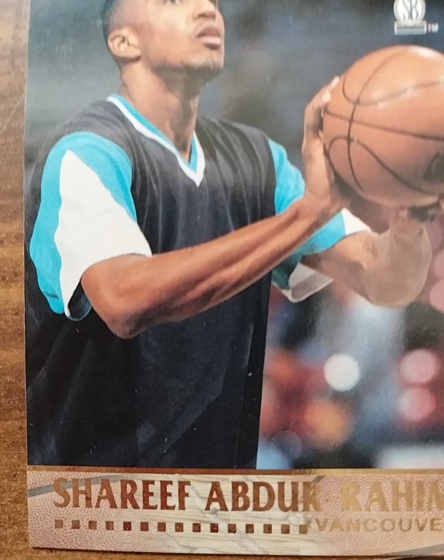 1997 Score Board Players Club #4 Shareef Abdur-Rahim — front