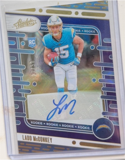 2024 Panini Absolute #134 Ladd McConkey — front