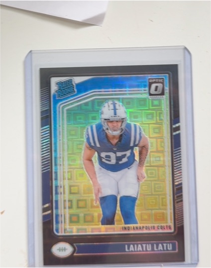 2024 Panini Donruss Optic #267 Laiatu Latu — front