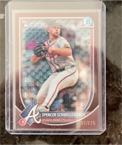 2025 Bowman Chrome #78 Spencer Schwellenbach — front