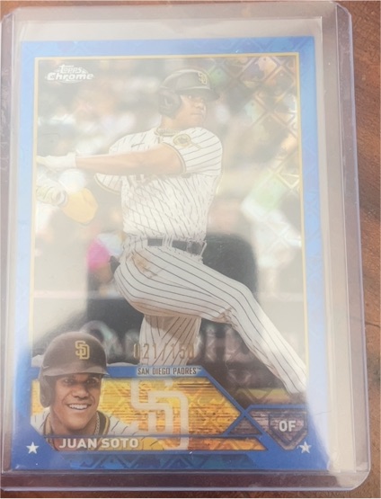 2023 Topps Chrome #100 Juan Soto — front