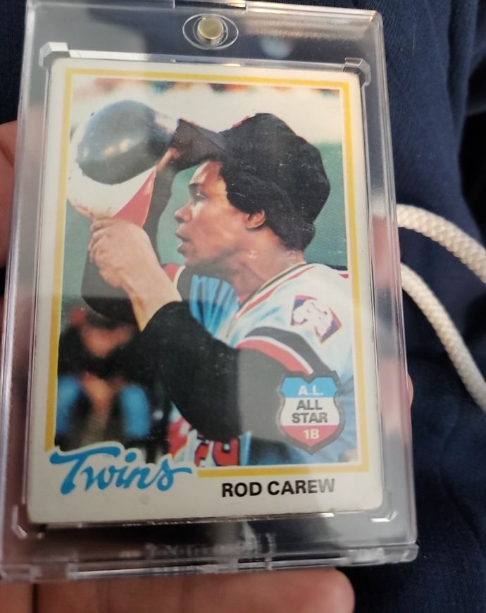 1978 Topps #580 Rod Carew — front