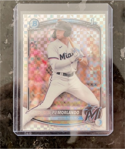 2025 Bowman Chrome Prospects #BCP-91 PJ Morlando — front