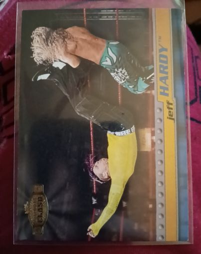 2001 Fleer WWF Championship Clash Jeff Hardy — front