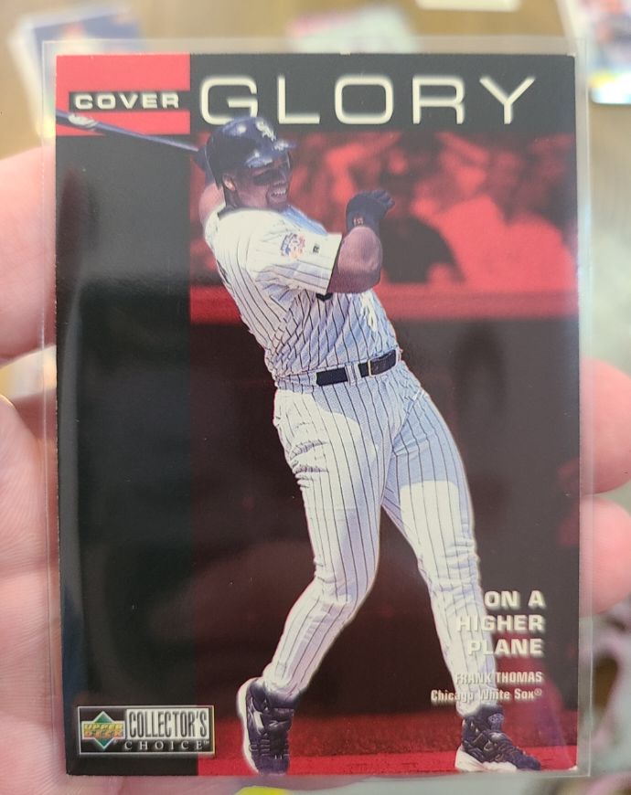 1998 Upper Deck Collector's Choice #8 Frank Thomas — front