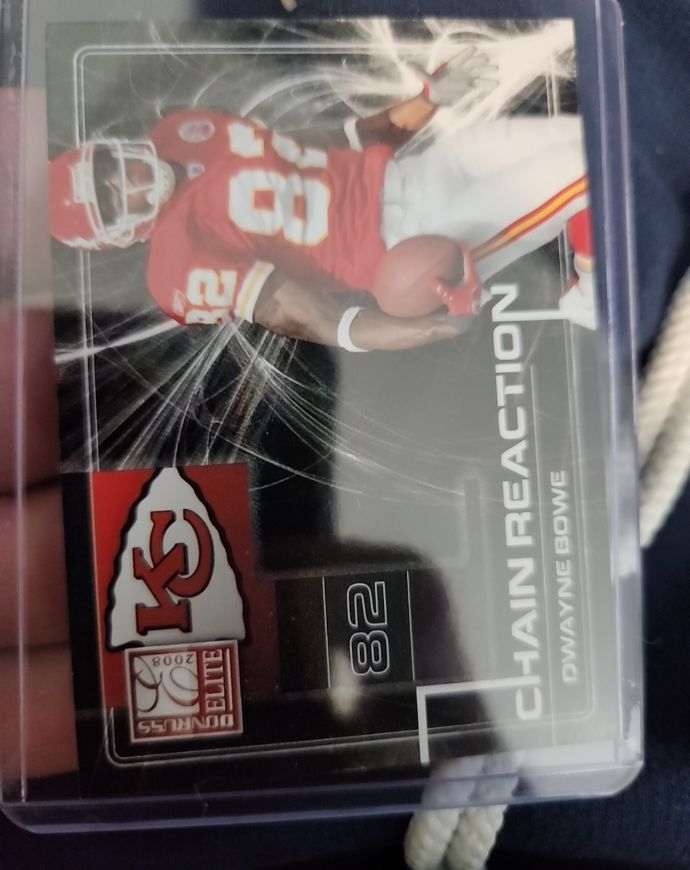 2008 Donruss Elite Chain Reaction #20 Dwayne Bowe — front