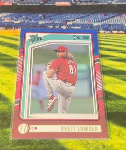 2024 Donruss Rated Prospects #166 Rhett Lowder — front