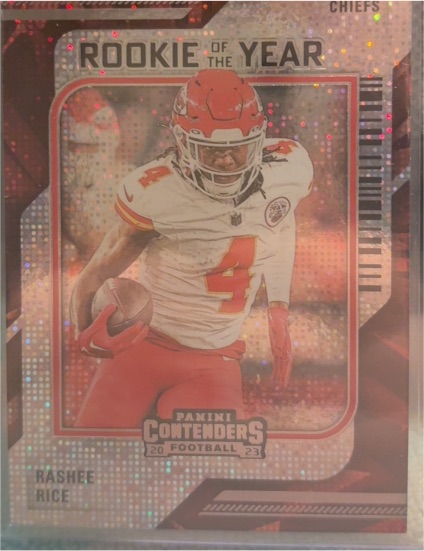 2023 Panini Contenders Rookie of the Year #17 Rashee Rice — front