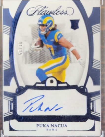 2023 Panini Flawless #1/15 Puka Nacua — front