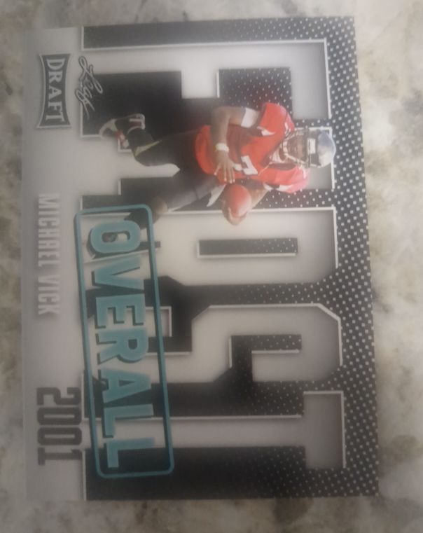 2023 Leaf Draft #9 Michael Vick — front