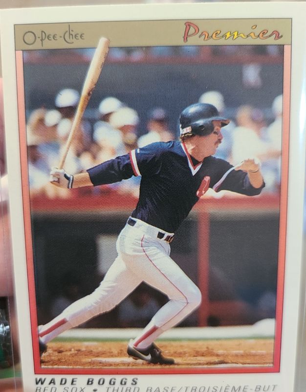 1991 O-Pee-Chee Premier #11 Wade Boggs — front