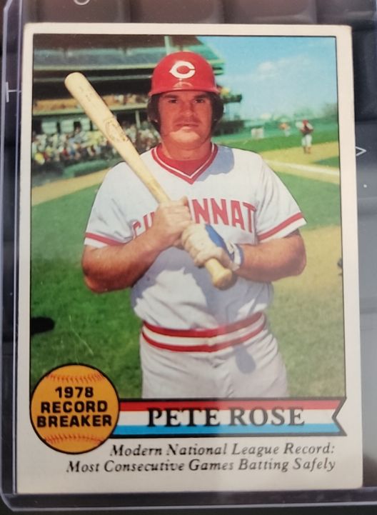 1979 Topps #204 Pete Rose Record Breaker — front