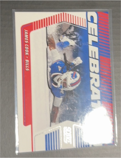 2025 Panini Score Celebration #C-JCO James Cook — front