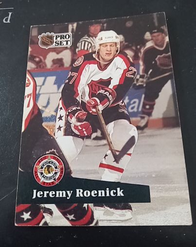1991-92 Pro Set #280 Jeremy Roenick — front